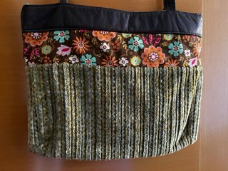 Bolso de mano con estampado floral