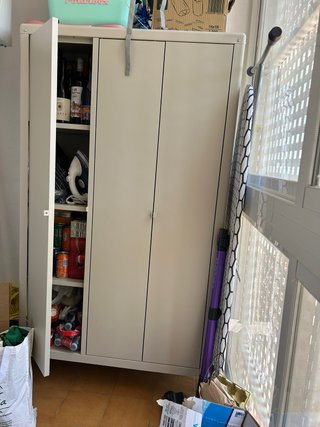 Armario Almacenaje Metálico Ikea Beige