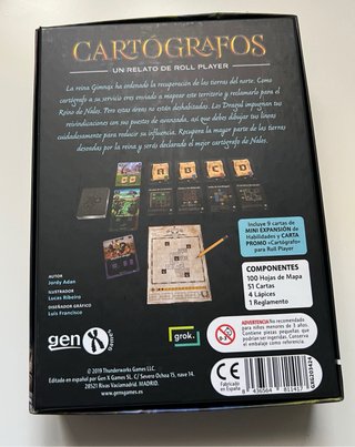 Juego de mesa Cartógrafos