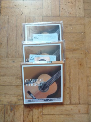 3 Juegos Cuerdas Guitarra Clásica
