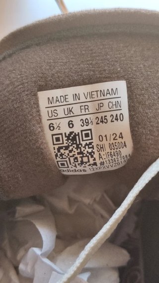 Adidas Spezial Beige/Marrón Talla 39.5