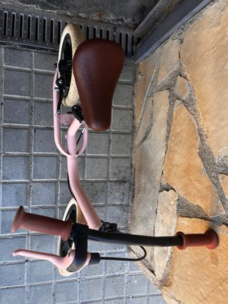 Bicicleta sin pedales Btwin 10” rosa