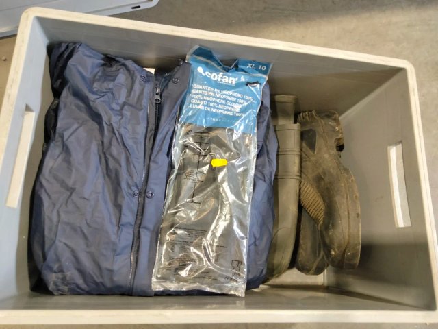 Botas de agua seguridad PSH altas t46. Y lote +++