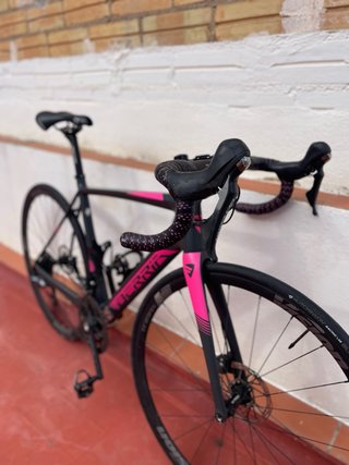 Bicicleta Carretera Berria Belador Gris/Rosa