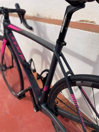 Bicicleta Carretera Berria Belador Gris/Rosa
