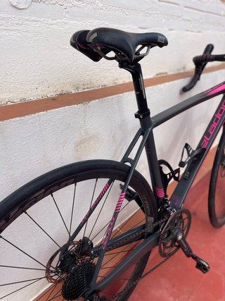 Bicicleta Carretera Berria Belador Gris/Rosa