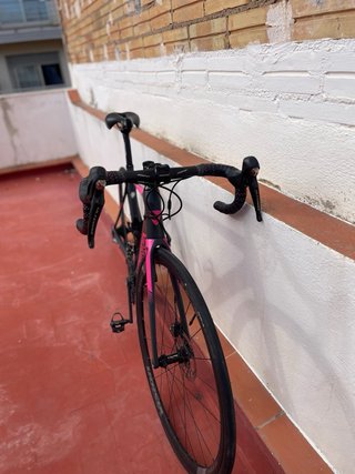 Bicicleta Carretera Berria Belador Gris/Rosa
