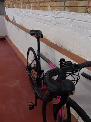 Bicicleta Carretera Berria Belador Gris/Rosa