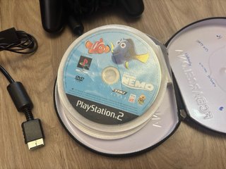 Playstation 2 Negra FAT Completa + JUEGOS
