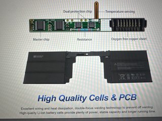 Batería Microsoft Surface Book 2