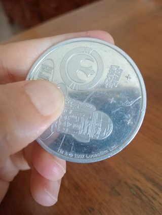 Moneda Star Wars 10000