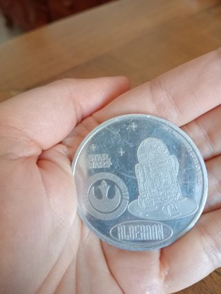 Moneda Star Wars 10000