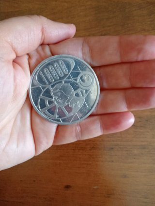 Moneda Star Wars 10000