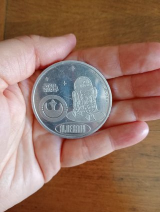 Moneda Star Wars 10000