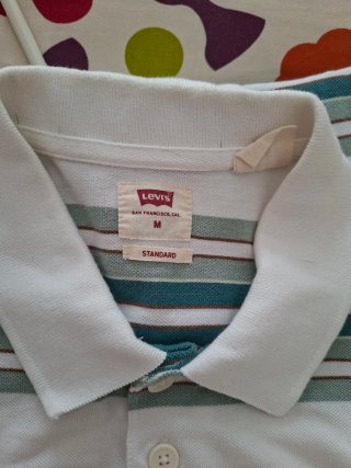 Polo Levi's Rayas Talla M