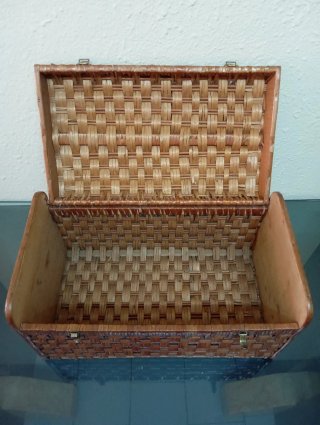Baúl mimbre 46x26cm