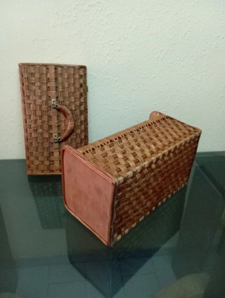 Baúl mimbre 46x26cm
