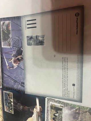 6 Tarjetas Máximas postales sellos Las Dos Torres