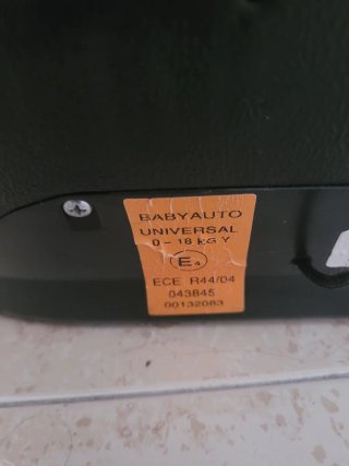 Silla de auto 0-18 kg Babyauto