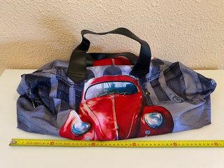 Bolsa de viaje vintage Volkswagen Escarabajo