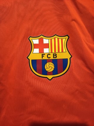 Sudadera Barça Naranja Nike Talla M