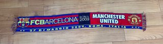 Bufanda Final Champions 2009 FC Barcelona vs Man U
