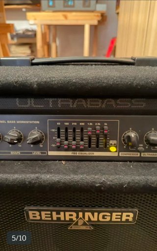 Amplificador Behringer BXL3000A Negro