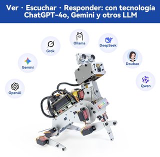 Robot Perro IA SunFounder PiDog Kit ¡Nuevo!