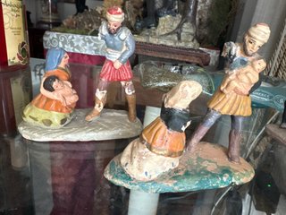 Lote Figuras Belén Antiguas para Restaurar