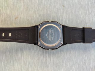Reloj Casio F91W Negro