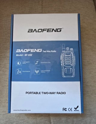 2 Walkie Talkies BAOFENG Negros