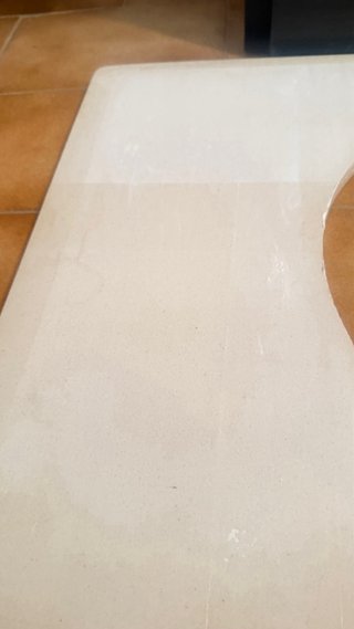 Encimera de lavabo de piedra