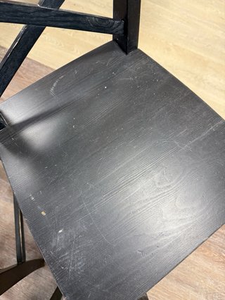 Sillas Altas Negras Ikea (4 unidades)