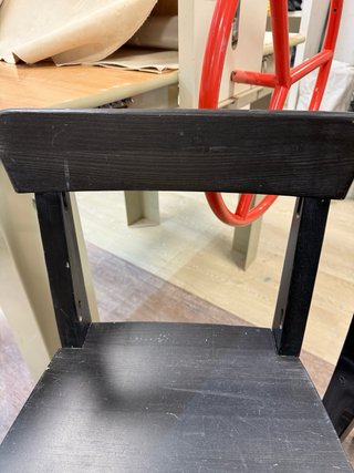 Sillas Altas Negras Ikea (4 unidades)