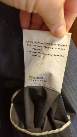 Traje Burberry Raya Gris