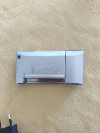 Game Boy Micro Plata + Supercard SD