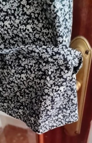 Falda Baturra Negra y Blanca