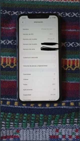 iPhone 11 64GB - Cambio por iPad/Mac(CAMBIO URGEN)