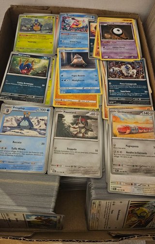Lotto 400 Carte Pokemon Mix