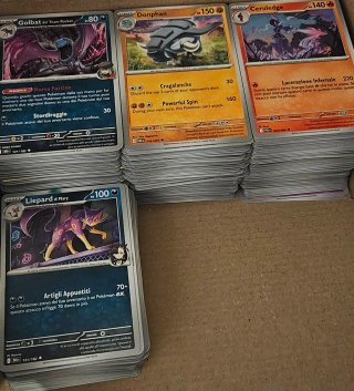 Lotto 400 Carte Pokemon Mix