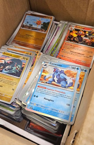 Lotto 400 Carte Pokemon Mix