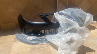 Paragolpes Delantero Seat Ibiza 6J Negro Mate