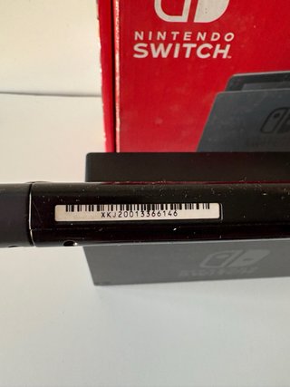 Nintendo Switch Console Nera
