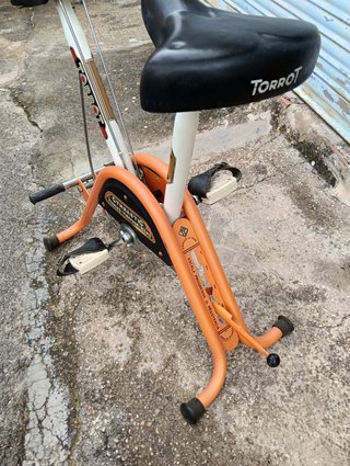 Bicicleta Estática con Velocímetro