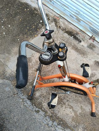 Bicicleta Estática con Velocímetro