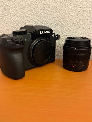 Cámara Lumix G7 + 14-42mm Bateria original