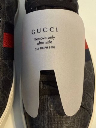 Scarpe Gucci Ace monogram gg dettagli in pitone