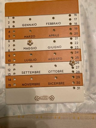Thun Calendario Perpetuo