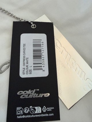 Camiseta Cold Culture Blanca