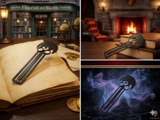 Marcapáginas Harry Potter-M.Design 3D